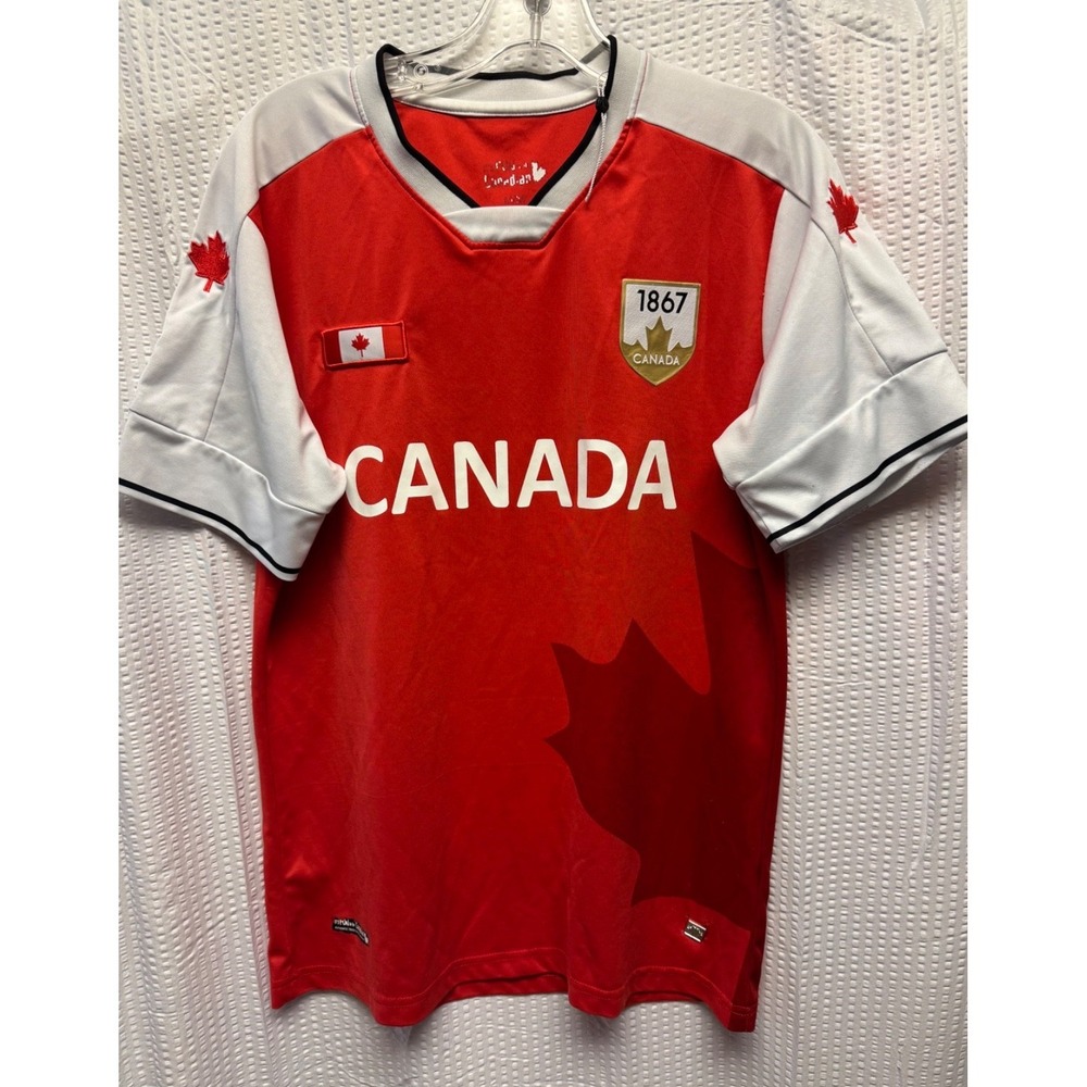 1867 Patch It's Fun To Be Canadian Soccer Jersey Canada Jersey Men's Medium